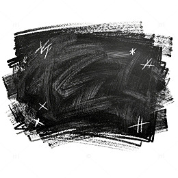 黑白粉笔画黑板背景