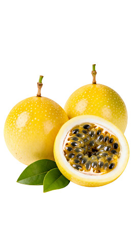 新鲜百香果特写展示图片