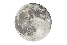 清晰月球表面特写图片