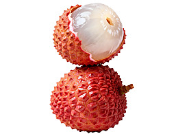 新鲜荔枝果肉饱满图片