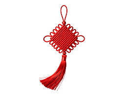 红色中国结挂饰图片