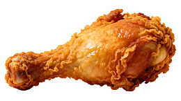 金黄酥脆炸鸡腿图片