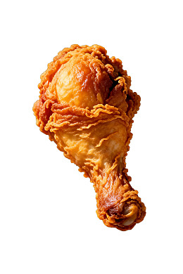 金黄酥脆炸鸡腿图片
