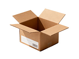 打开的纸箱空置待用图片