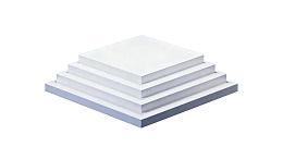 白色阶梯状堆叠板材图片