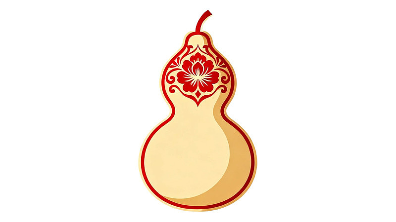 装饰葫芦图案设计图片