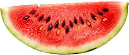 鲜红多汁的西瓜切片图片