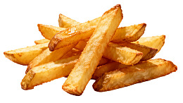 金黄酥脆的炸薯条图片