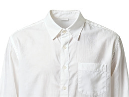 白色衬衫特写图片