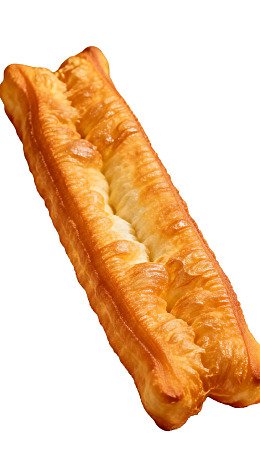 金黄酥脆的油条特写图片