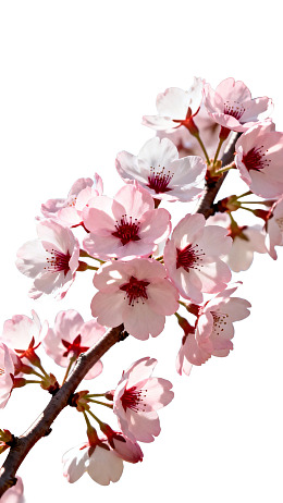 樱花枝头绽放美丽花朵