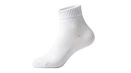 白色短袜单只展示图片