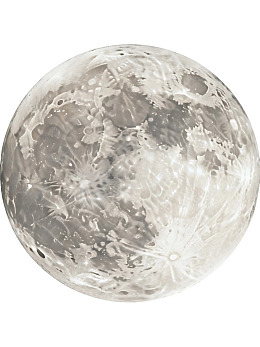 月球表面特写纹理清晰