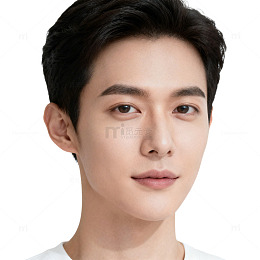 清新亚洲男性肖像摄影