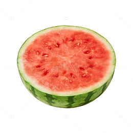 西瓜特写AI摄影