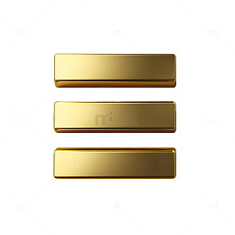 金色按钮图标设计元素