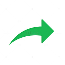 绿色箭头指示标志