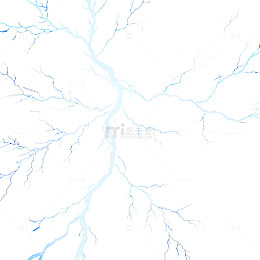 雷电特效科技感背景图