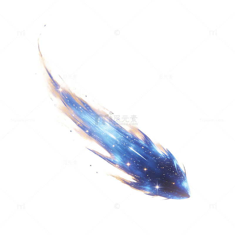星光羽毛梦幻背景