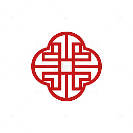 传统中国结图案装饰设计元素