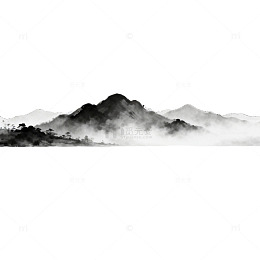 水墨山水画意境AI生成