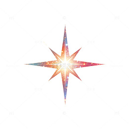 星光闪耀图案设计