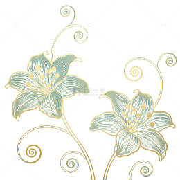 AI生成花纹装饰图案