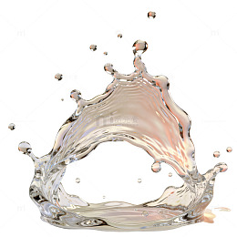 水花飞溅艺术照