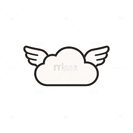 简约云翼图标设计