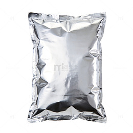 银色铝箔包装袋设计素材