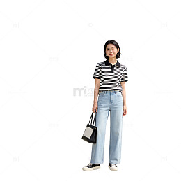 简约休闲风格穿搭示范