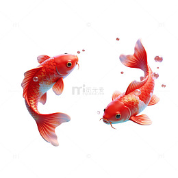 金鱼跃水古风画面