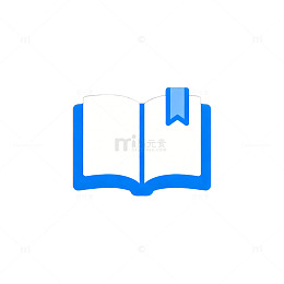 简约风格书本图标设计元素