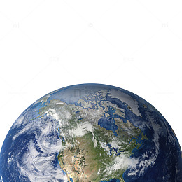 地球卫星图实景拍摄