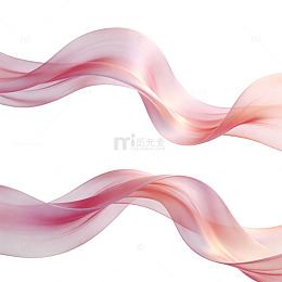 柔和流动线条艺术背景