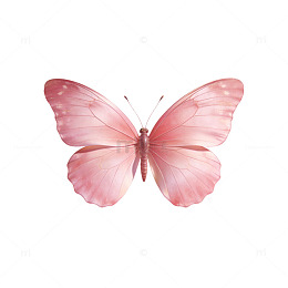 粉嫩蝴蝶AI绘图