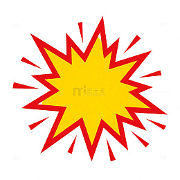 爆炸效果图案设计素材