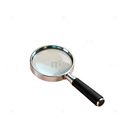 简约放大镜设计元素