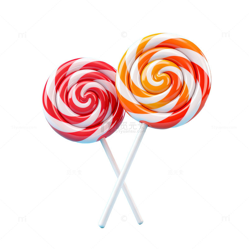 甜甜棒棒糖AI绘制