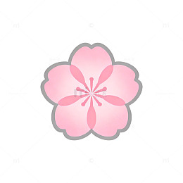 日式樱花图案设计素材