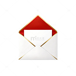 红白信封素材图片
