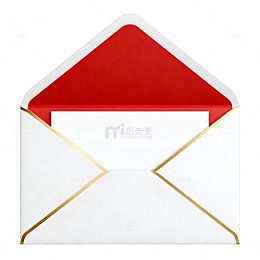 红色信封精美设计元素