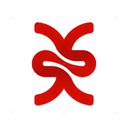 抽象红图艺术风格图案设计素材