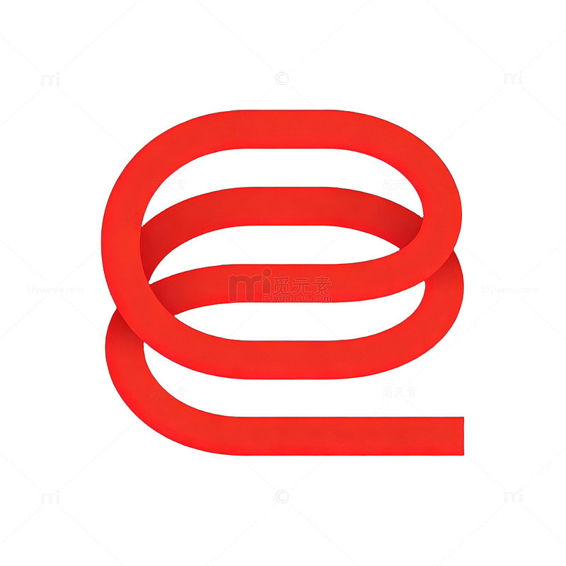 AI生成简约风格字母E图案