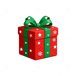 节日礼物礼盒设计素材