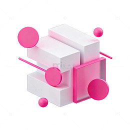 抽象立体几何图形设计