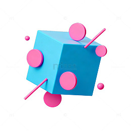 抽象立体几何图形设计