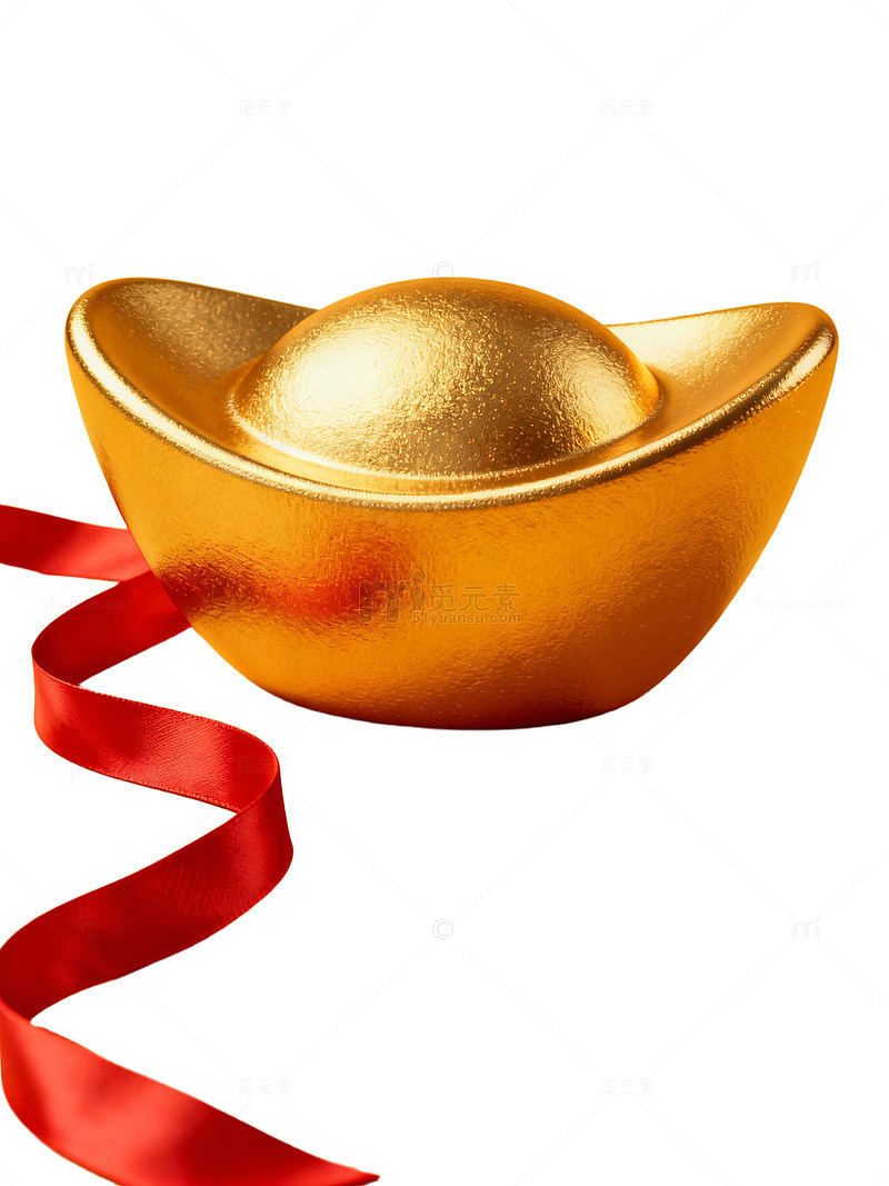 金元宝红丝带43