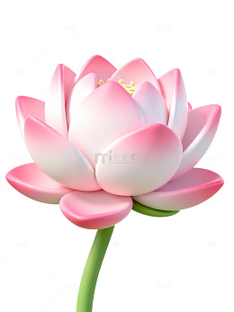 粉色莲花高清插画60
