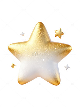 金色星形光效图案58